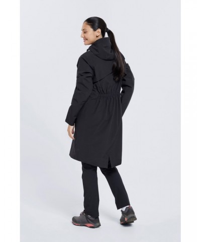 Hilltop Maternity Lightweight Waterproof Jacket Black $34.79 Jackets