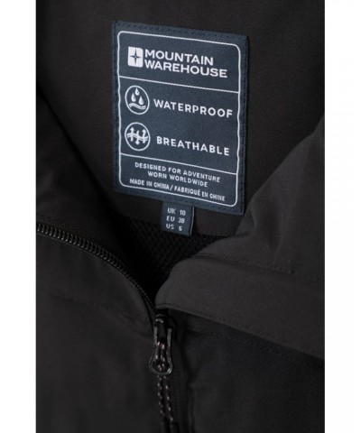 Hilltop Maternity Lightweight Waterproof Jacket Black $34.79 Jackets