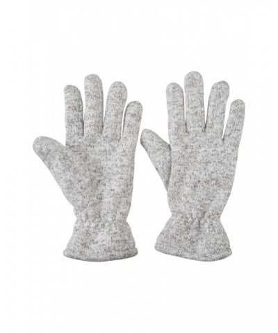 Nevis Womens Fleece Gloves Grey $10.79 Accessories