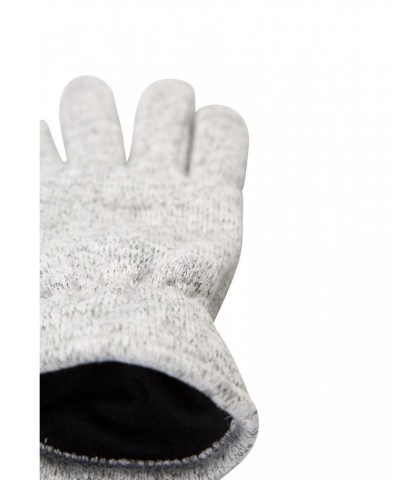 Nevis Womens Fleece Gloves Grey $10.79 Accessories