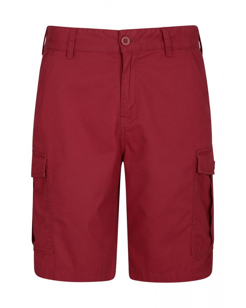 Lakeside Mens Cargo Shorts Red $21.59 Pants