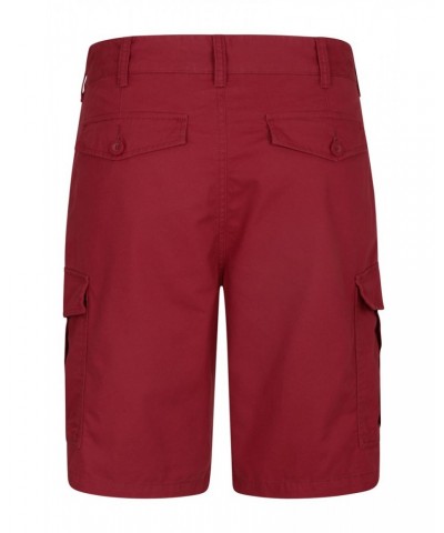 Lakeside Mens Cargo Shorts Red $21.59 Pants