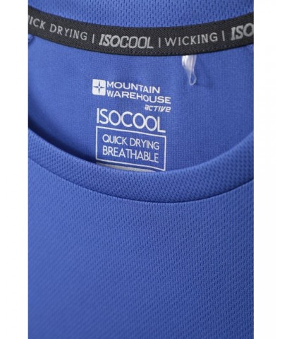 Endurance Isocool Mens Active T-Shirt Unboxed Blue $14.49 Active