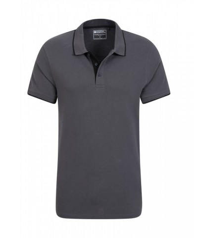 Lakeside II Mens Polo Shirt Grey $13.76 Tops