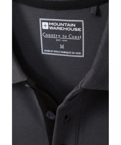 Lakeside II Mens Polo Shirt Grey $13.76 Tops