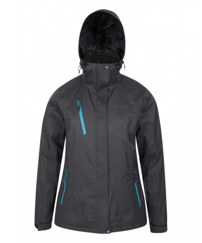 Bracken Extreme Womens 3 in 1 Waterproof Jacket Jet Black $55.20 Jackets