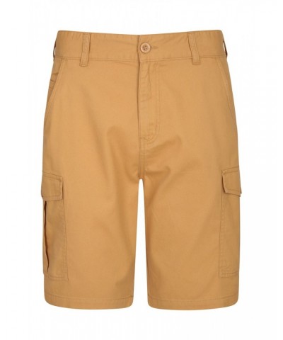 Lakeside Mens Cargo Shorts Mustard $21.99 Pants