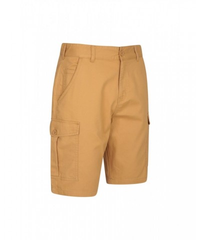 Lakeside Mens Cargo Shorts Mustard $21.99 Pants