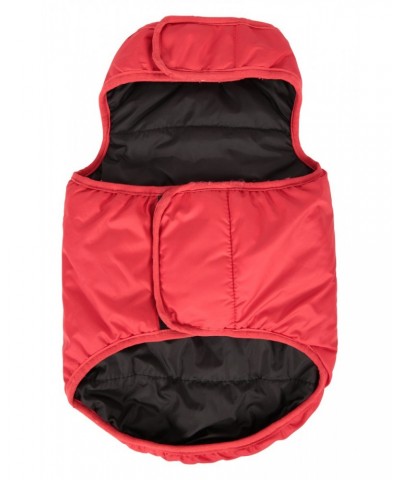 Water-Resistant Dog Jacket Red $12.18 Pets