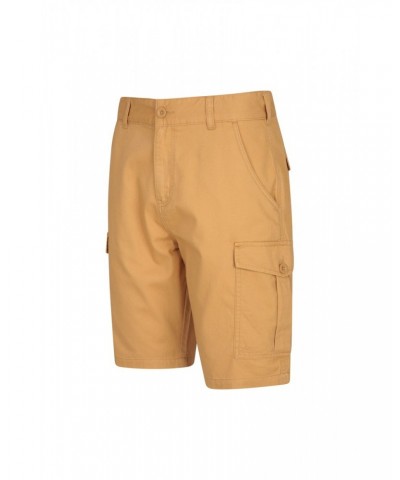 Lakeside Mens Cargo Shorts Mustard $21.99 Pants