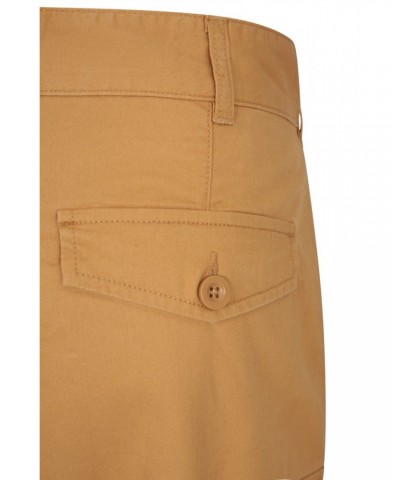 Lakeside Mens Cargo Shorts Mustard $21.99 Pants