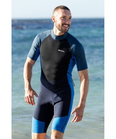 Shorty Mens 2.5/2mm Wetsuit Navy $32.44 Swimwear