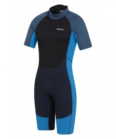 Shorty Mens 2.5/2mm Wetsuit Navy $32.44 Swimwear