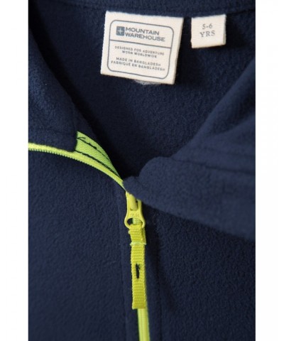 Camber II Kids Full-Zip Fleece Navy $13.99 Fleece