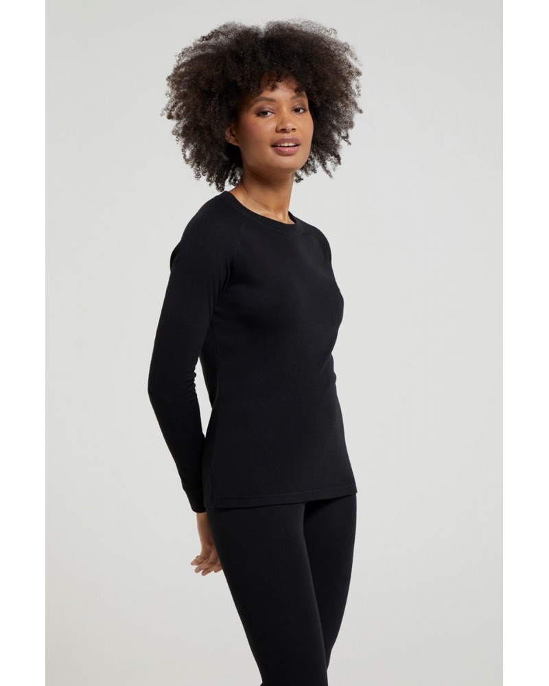 Talus Womens Thermal Top Black $13.74 Thermals