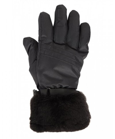 Parallax Womens Waterproof Ski Gloves Black $16.65 Ski