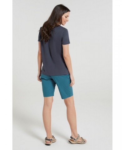 Blue Skies Womens Organic T-Shirt Charcoal $13.24 Tops