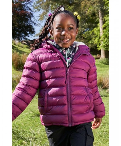 Seasons Fur-Lined Kids Insulated Jacket Berry $19.20 Jackets