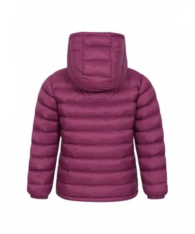 Seasons Fur-Lined Kids Insulated Jacket Berry $19.20 Jackets