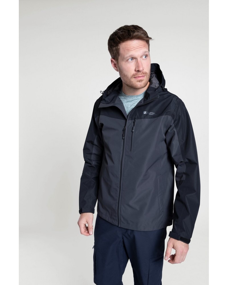 Brisk Extreme Mens Waterproof Jacket Charcoal $27.90 Jackets