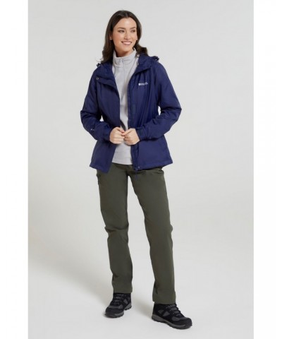 Torrent Womens Lightweight Waterproof Jacket Navy $27.02 Jackets