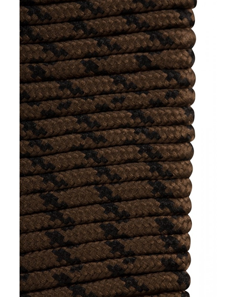 Round Textured Shoe Laces 100cm Brown $6.35 Footwear