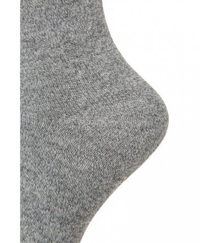 Outdoor Womens Mid-Calf Hiking Socks 3-Pack Charcoal $11.59 Accessories