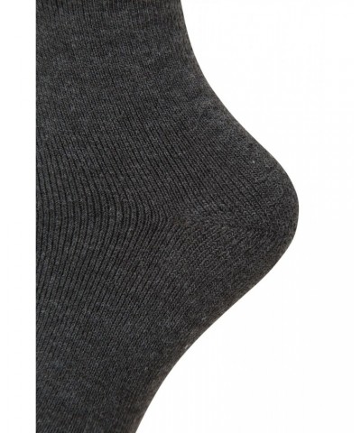 Outdoor Womens Mid-Calf Hiking Socks 3-Pack Charcoal $11.59 Accessories