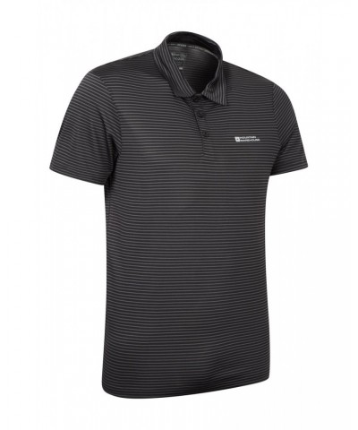 Fairway IsoCool Mens Polo Shirt Black $16.19 Active