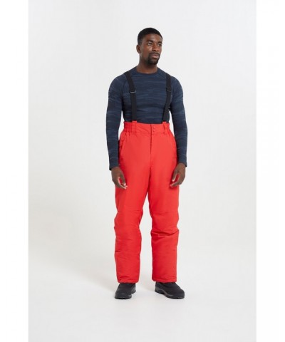 Dusk Mens Ski Pants Red $29.90 Ski