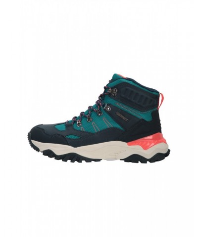 Hike Womens Waterproof Recycled Boots Teal $39.19 Footwear