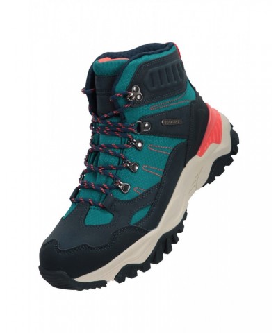 Hike Womens Waterproof Recycled Boots Teal $39.19 Footwear