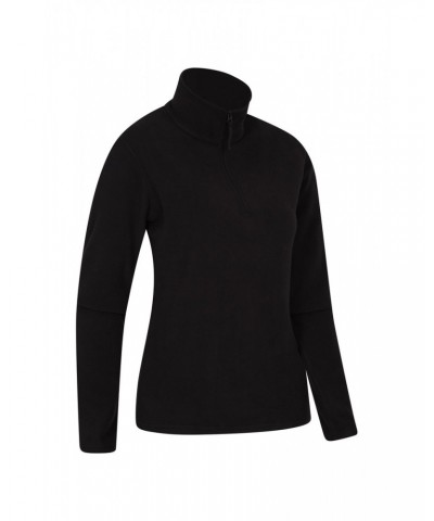 Camber Womens Half-Zip Fleece Black $13.49 Fleece