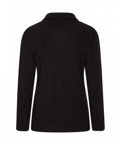 Camber Womens Half-Zip Fleece Black $13.49 Fleece