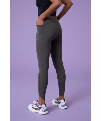 Velocity Womens Leggings Khaki $19.25 Active