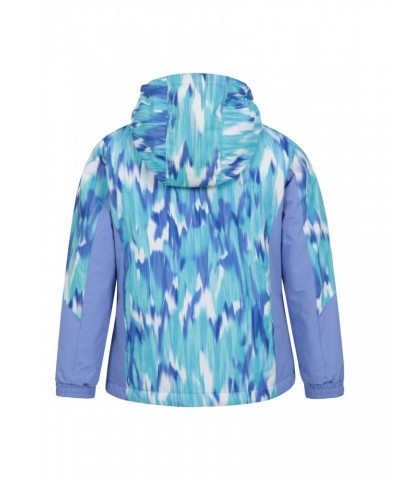 Vortex Kids Printed Ski Jacket Teal $27.55 Jackets