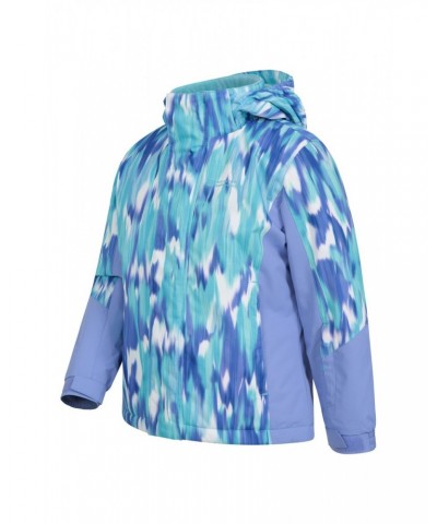 Vortex Kids Printed Ski Jacket Teal $27.55 Jackets