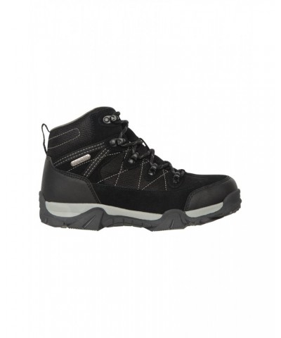 Trail Kids Waterproof Hiking Boots Black $32.50 Footwear