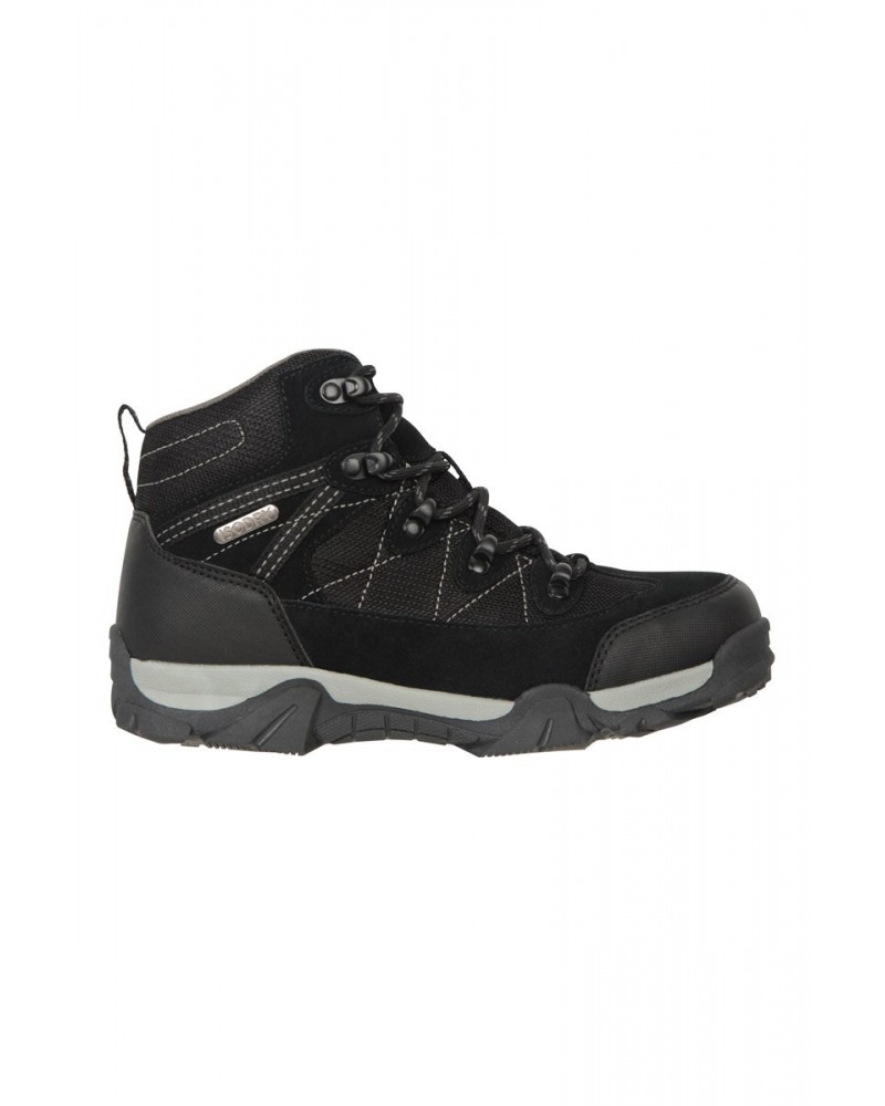 Trail Kids Waterproof Hiking Boots Black $32.50 Footwear