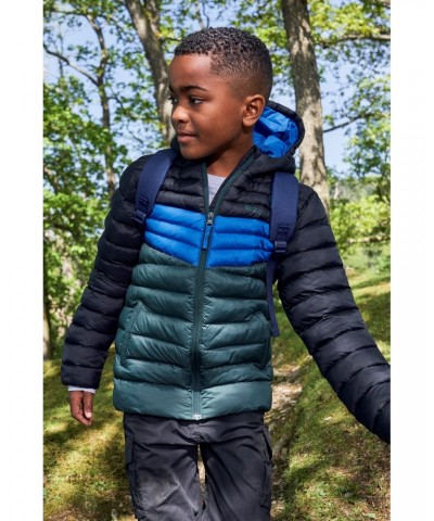 Colorblock Seasons Kids Insulated Jacket Black $20.00 Jackets