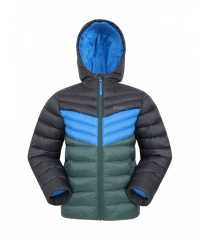 Colorblock Seasons Kids Insulated Jacket Black $20.00 Jackets