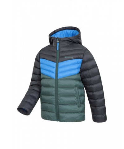 Colorblock Seasons Kids Insulated Jacket Black $20.00 Jackets