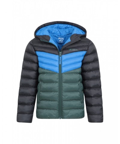 Colorblock Seasons Kids Insulated Jacket Black $20.00 Jackets