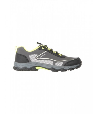 Softshell Kids Hiking Shoes Lime $14.70 Footwear