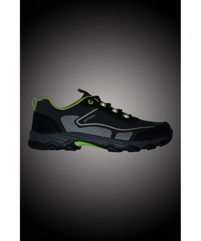 Softshell Kids Hiking Shoes Lime $14.70 Footwear