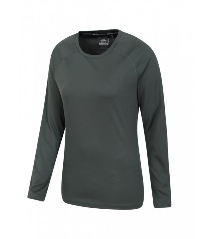 Endurance Womens Long Sleeve Top Khaki $15.11 Active