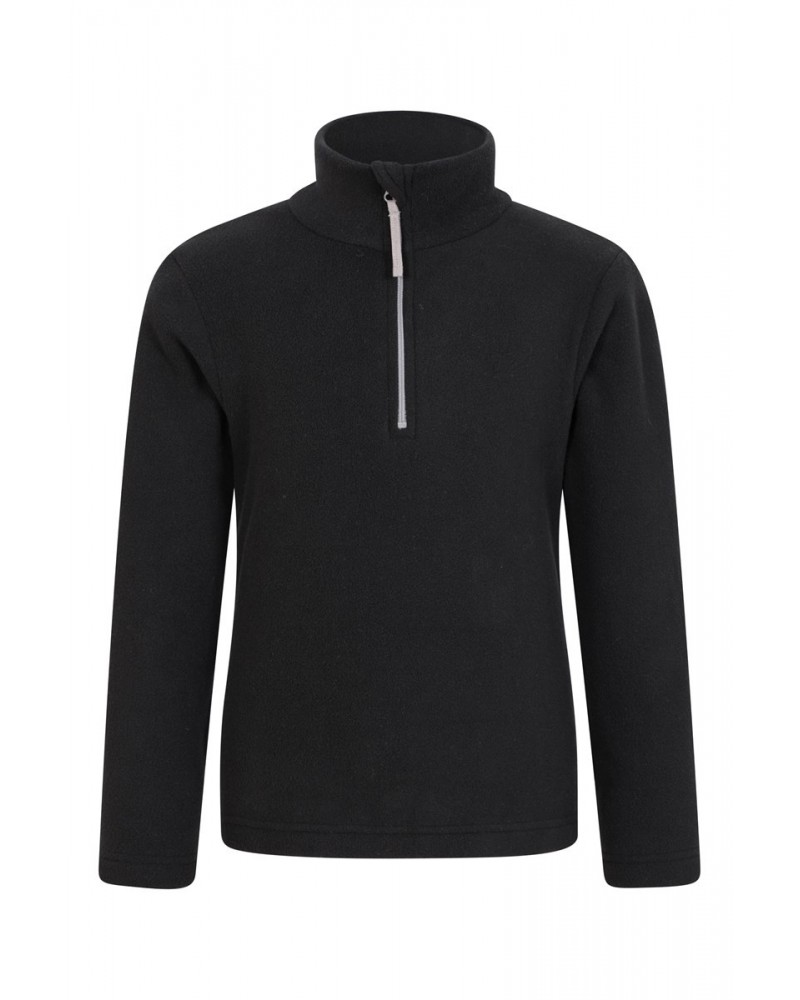 Camber II Kids Half-Zip Fleece Black $10.59 Fleece