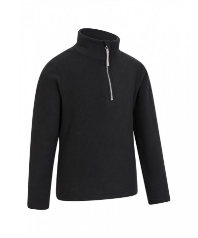 Camber II Kids Half-Zip Fleece Black $10.59 Fleece