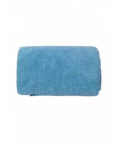 Micro Towelling Travel Towel Giant Teal $13.33 Travel Accessories