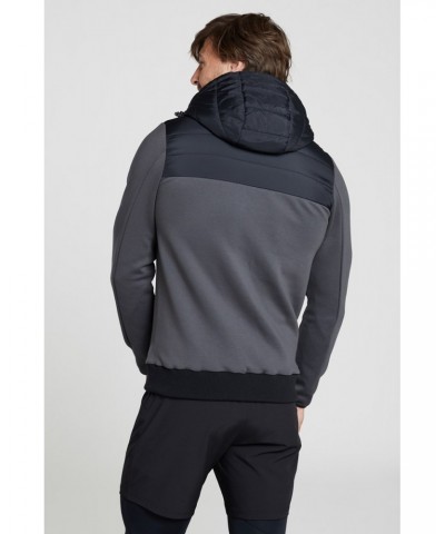 Ascent Mens Insulated Hoodie Grey $16.72 Tops